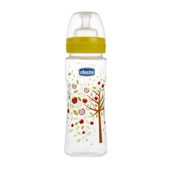 شیشه شیر چیکو مدل 58693 ظرفیت 330 میلی لیتر، Chicco 58693 Baby Bottle 330ml