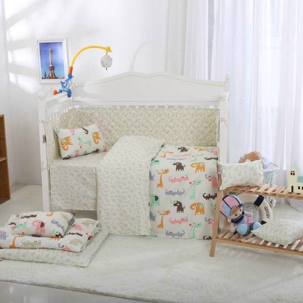 سرویس نوزادی 6 تکه طرح BIG WILD اسلیپی، Sleepy BIG WILD Sleep Set Baby 6 Pcs