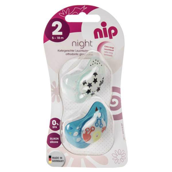 پستانک نیپ مدل 31310GB بسته 2 عددی، Nip 31310GB Pacifier And Accessories Pack Of 2