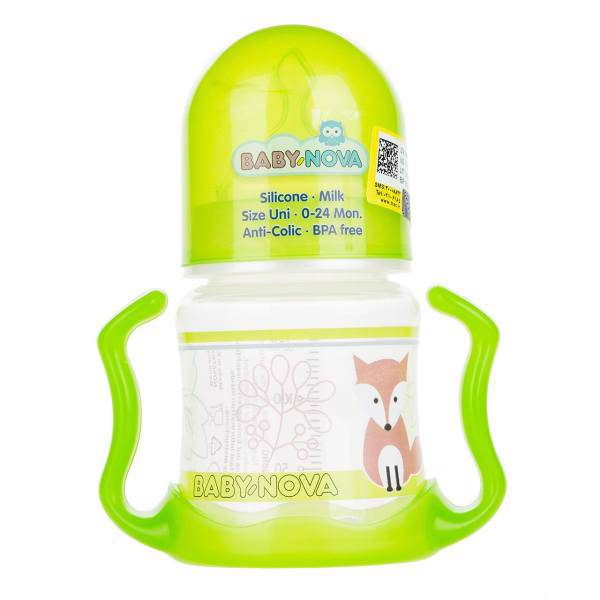 شیشه شیر بیبی نوا مدل Fox ظرفیت 150 میلی لیتر، Baby Nova Fox Baby Bottle 150ml