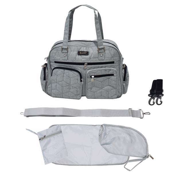 ساک لوازم کودک لالابای مدل 233Gray، Lullaby 233Gray Diaper Bag