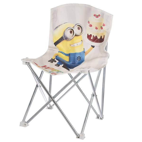 صندلی تاشو کودک مدل Happy Birthday Minions، Happy Birthday Minions Baby Folding Chair