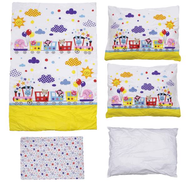 سرویس 5 تکه خواب کودک کیدبو مدل Cuf Cuf، Kidboo Cuf Cuf Baby Sleeping Set 5 Pcs