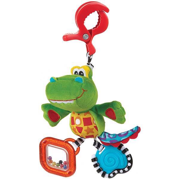 آویز عروسکی پلی گرو مدل تمساح، Playgro Alligator Doll Pendant