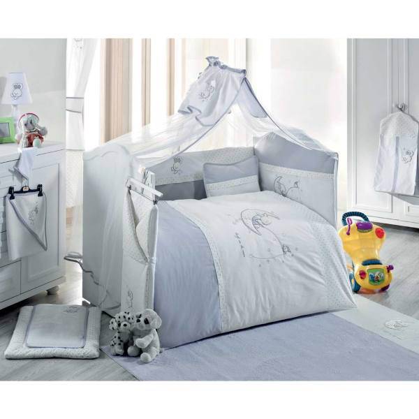 سرویس 9 تکه لحاف کودک کیدبو مدل Star، Kidboo Star 9 Pieces Kids Duvet Set