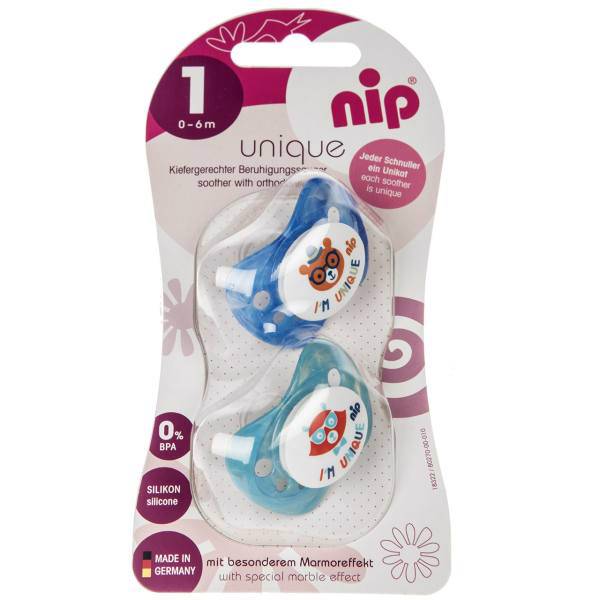 پستانک نیپ مدل 31312BB بسته 2 عددی، Nip 31312BB Pacifier And Accessories Pack Of 2