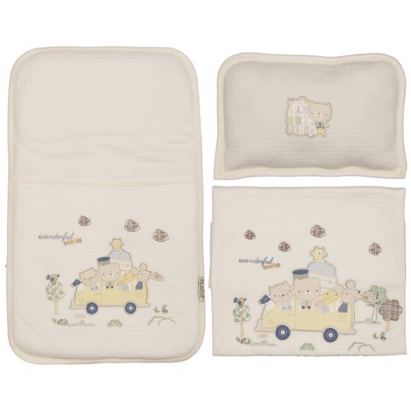 ست پتو نوزادی ببیتوف مدل 4159، Bebitof 4159 Baby Blanket Set