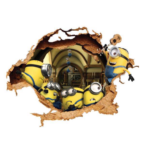 استیکر ژیوار طرح مینیون ها، Zhivar Minions Sticker