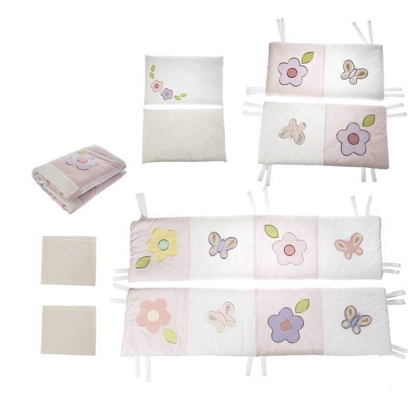 سرویس 9 تکه لحاف کودک مدل Butterfly، Butterfly Kids Duvet Set 9 Pcs