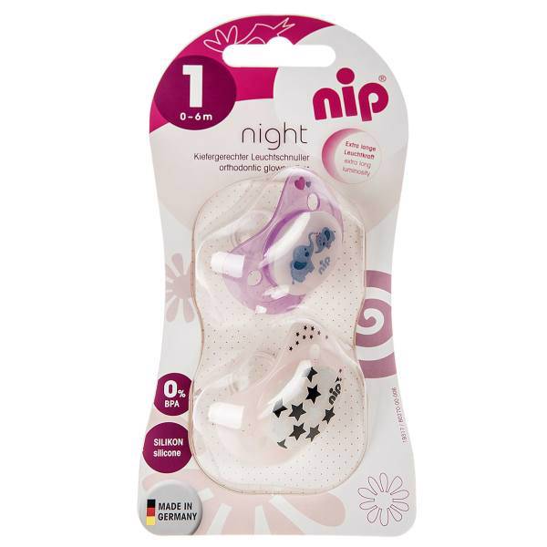 پستانک نیپ مدل 31309VP بسته 2 عددی، Nip 31309VP Pacifier And Accessories Pack Of 2