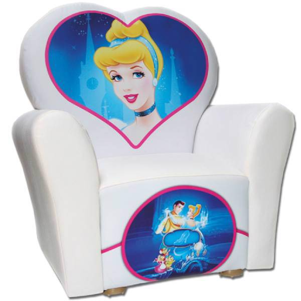 مبل کودک پینک مدل Cinderella، Pink Cinderella Kids Sofa