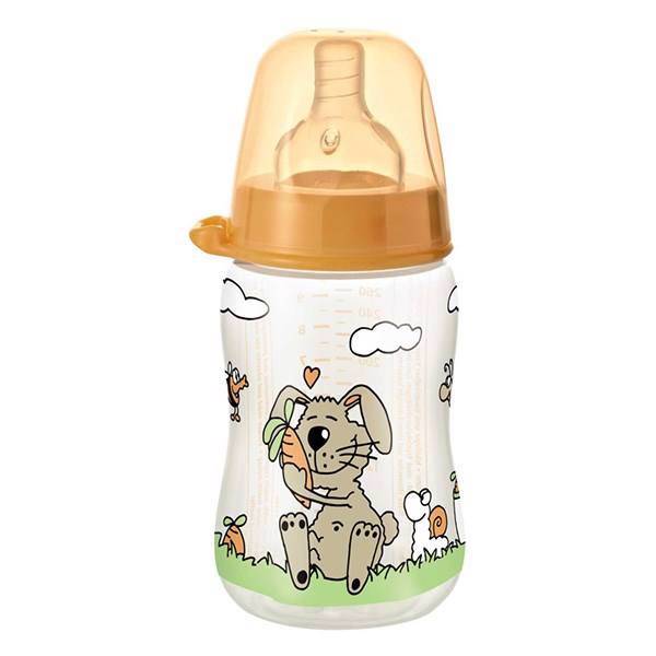 شیشه شیر نیپ مدل Wide-neck ظرفیت 260 میلی لیتر، Nip Wide-neck Baby Bottle 260ml