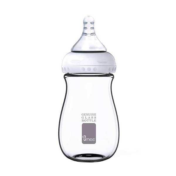 شیشه شیر یومیی مدل N100020 ظرفیت 240 میلی لیتر، Umee N100020 Baby Bottle 240 ml