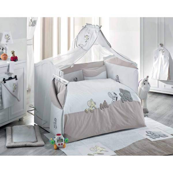 سرویس 9 تکه لحاف کودک کیدبو مدل Safari، Kidboo Safari 9 Pieces Kids Duvet Set