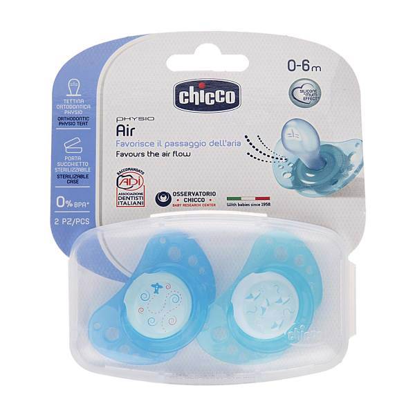 پستانک چیکو مدل 7503121 بسته 2 عددی، Chicco 7503121 Pacifier Pack Of 2