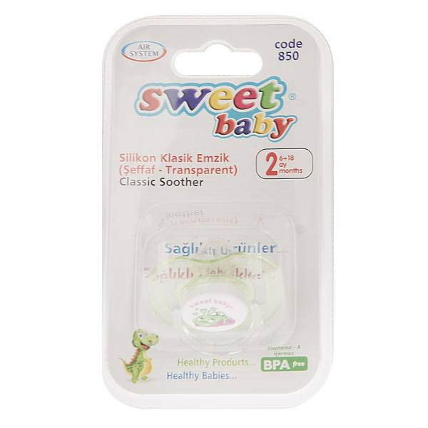 پستانک سوییت بیبی مدل Green Car، Sweet Baby Green Car Pacifier