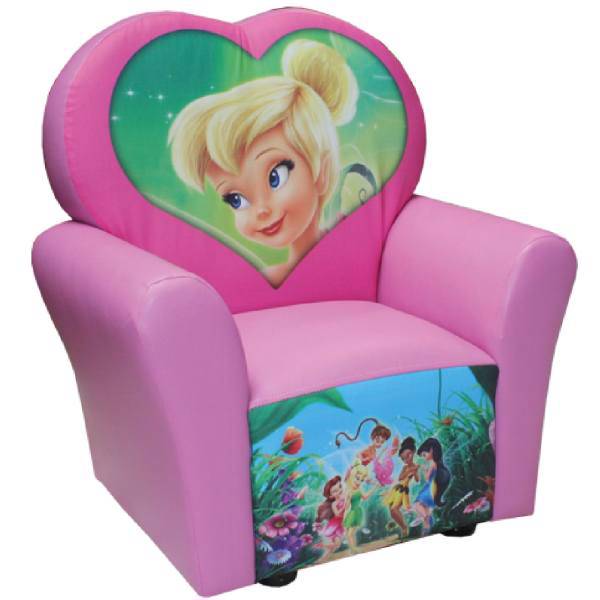 مبل کودک پینک مدل Tinkerbell، Pink Tinkerbell Kids Sofa