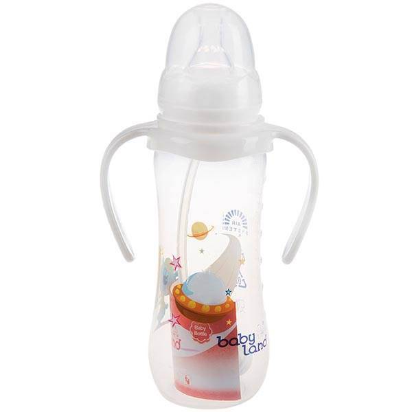 شیشه شیر بیبی لند مدل 358 ظرفیت 240 میلی لیتر، Baby Land 358 Baby Bottle 240ml