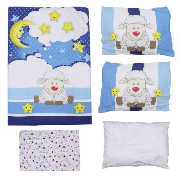 سرویس 5 تکه خواب کودک کیدبو مدل Moon، Kidboo Moon Baby Sleeping Set 5 Pcs