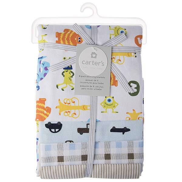 خشک کن کارترز مدل Monster بسته 4 عددی، Carters Monster Drying Towel Pack of 4