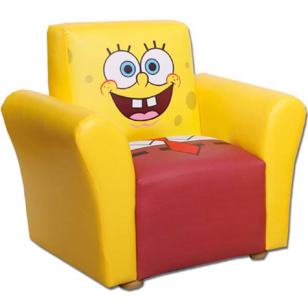 مبل کودک پینک مدل Spongebob، Pink Spongebob Kids Sofa