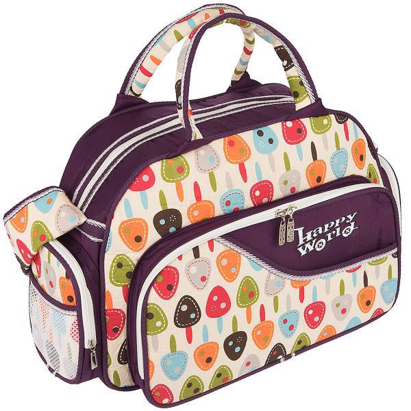 ساک لوازم کودک مدل Happy World، Happy World Diaper Bag