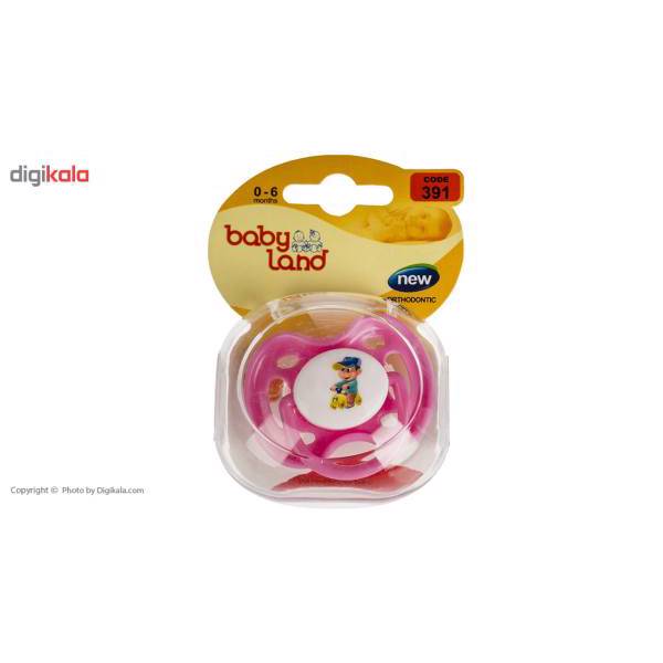 پستانک بیبی لند مدل 391Orthodontic، Baby Land 391Orthodontic Pacifier