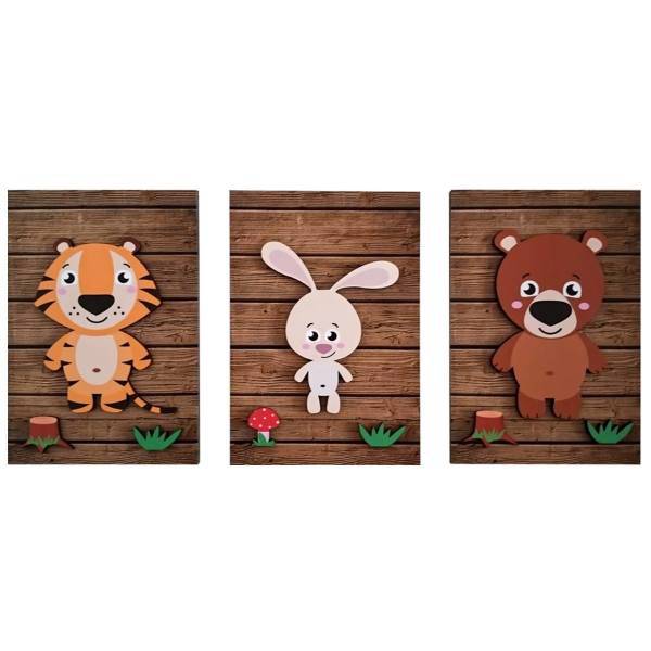 تابلو برجسته کودک ژیوار مدل Land of Animals Series 4، Zhivar Land of Animals Series 4 Kid Board