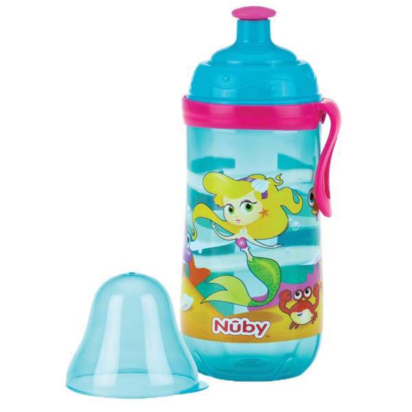 قمقمه کودک نوبی مدل ID 1250 ظرفیت 360 میلی لیتر، Nuby ID 1250 Baby Bottle 360ml