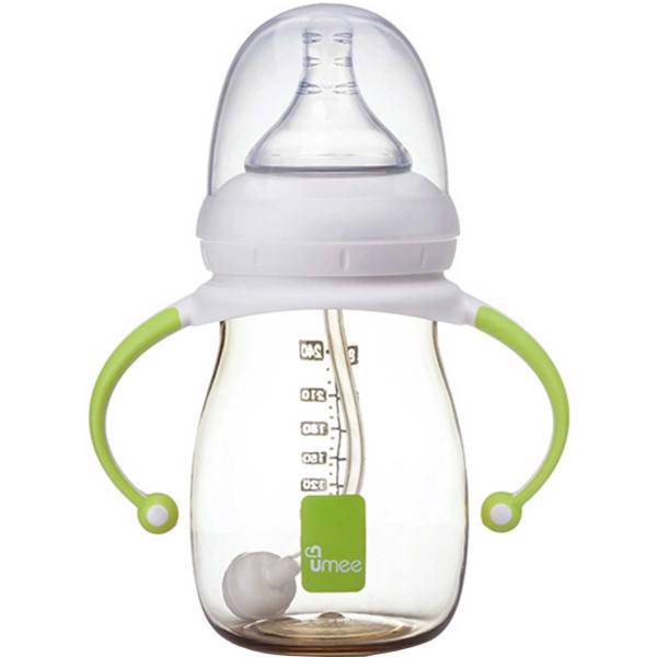 شیشه شیر یومیی مدل N100031 ظرفیت 260 میلی لیتر، Umee N100031 Baby Bottle 260 ml