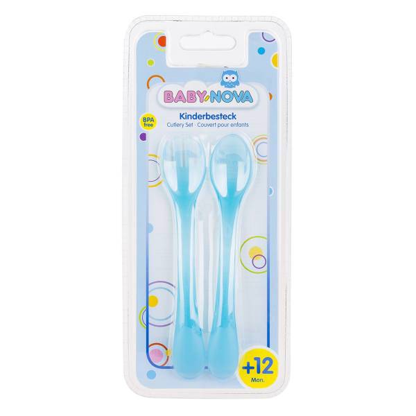 ست قاشق و چنگال کودک بیبی نوا مدل 34336، Baby Nova 34336 Baby Cutlery Set