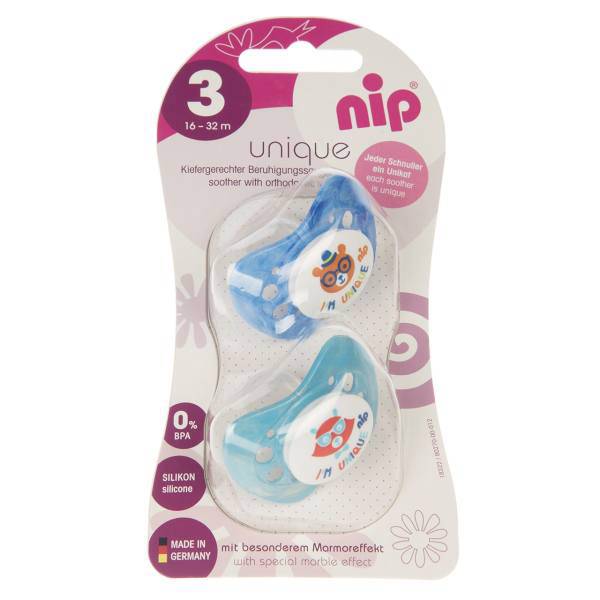 پستانک نیپ مدل 31314BB بسته 2 عددی، Nip 31314BB Pacifier And Accessories Pack Of 2