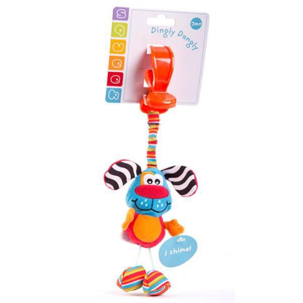 آویز عروسکی پلی گرو مدل سگ، Playgro Dog Doll Pendant