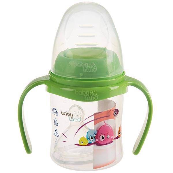 شیشه شیر بیبی لند مدل 408 ظرفیت 150 میلی لیتر، Baby Land 408 Baby Bottle 150ml