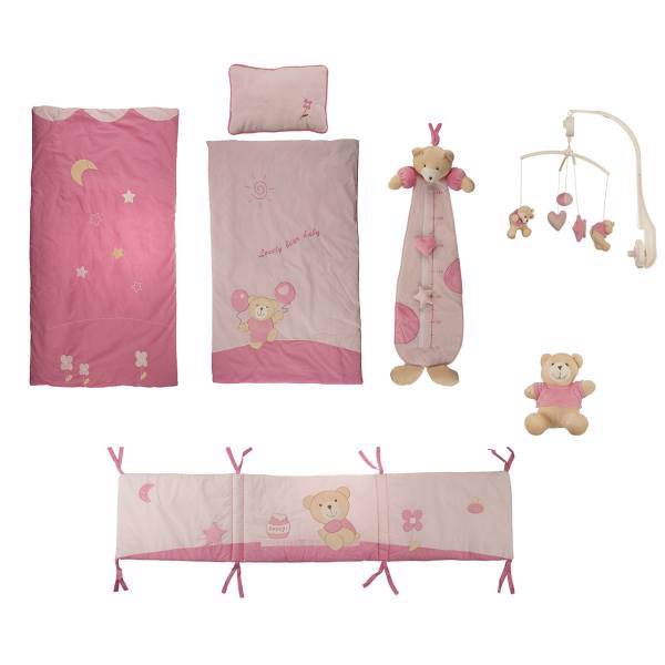 سرویس 7 تکه لحاف کودک مک‌ بیبی مدل 30303، Macbaby 30303 Kids Duvet Set 7 Pieces