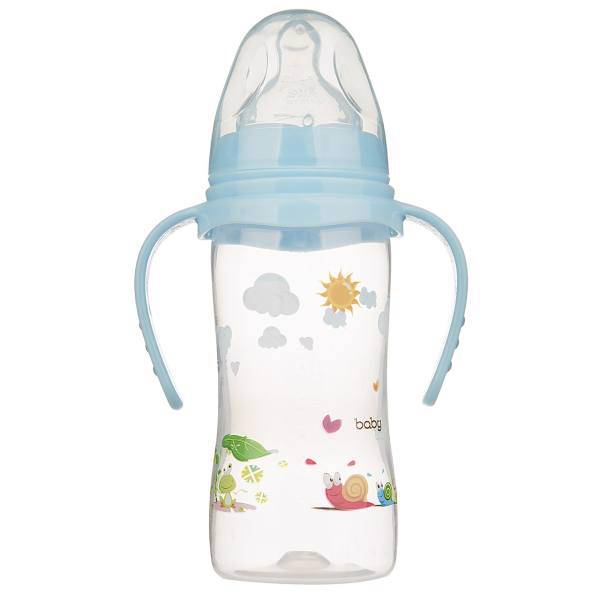 شیشه شیر بیبی لند مدل 407 ظرفیت 300 میلی لیتر، Baby Land 407 Baby Bottle 300ml