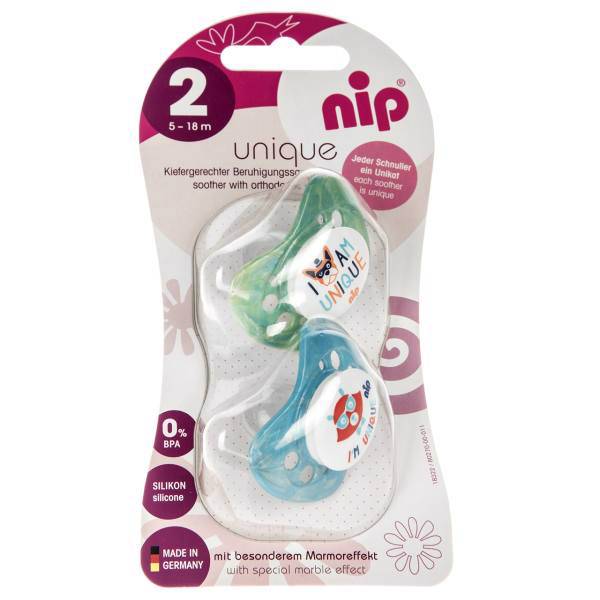 پستانک نیپ مدل 31313GB بسته 2 عددی، Nip 31313GB Pacifier And Accessories Pack Of 2