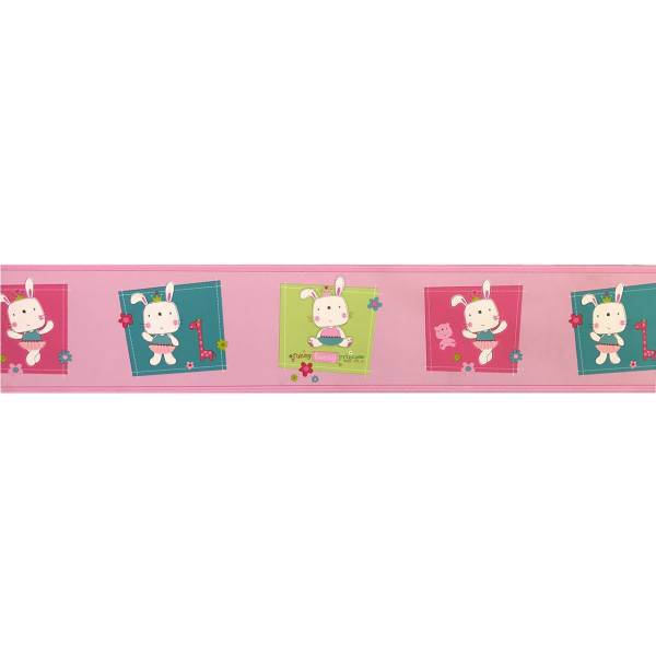 استیکر دکوفان مدل Funny Bunny Border، Decofun Funny Bunny Border Sticker