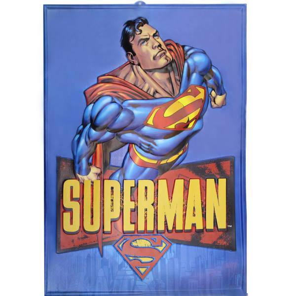 پوستر 3 بعدی دکوفان مدل Superman، Decofun Superman 3D Poster