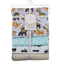 خشک کن کارترز مدل Monkey and Car بسته 4 عددی Carters Monkey and Car Drying Towel Pack of 4