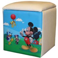 جلو مبلی کودک پینک مدل Mickey Mouse Pink Mickey Mouse Kids Sofa Puff