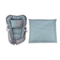 سرویس 3 تکه خواب نوزادی رها مدل Stripes And Stars Roha Stripes And Stars Baby Bed Set 3 Pieces