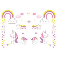 استیکر سالسو طرح Twin Unicorn - Salso Twin Unicorn Sticker