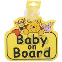 استیکر کودک بیبی آن بورد مدل Winnie the Pooh Winnie the Pooh Baby On Board Sticker