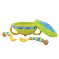 ست 4 تکه غذا خوری نوبی مدل ID 5324 - Nuby ID 5324 4 pieces Feeding Set