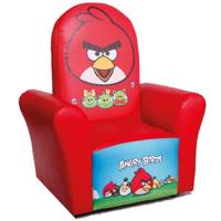 مبل کودک پینک مدل Angry Birds Pink Angry Birds Kids Sofa