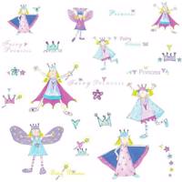 استیکر رومیت مدل Fairy Princess Appliques - Roommate Fairy Princess Appliques Sticker