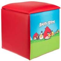 جلو مبلی کودک پینک مدل Angry Birds Pink Angry Birds Kids Sofa Puff