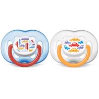 پستانک ارتودنسی اونت مدل SCF172/62C بسته 2 عددی - Avent SCF172/62C Orthodontic Pacifier Pack Of 2