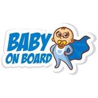 استیکر کودک بیبی آن بورد گراسیپا مدل بیبی آن بورد 06 - Grasipa Baby On Board 06 Sticker